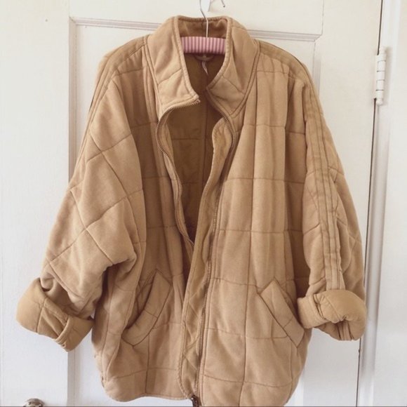 dolman quilted knit jacket poshmark